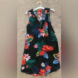 Old navy floral dress size xs